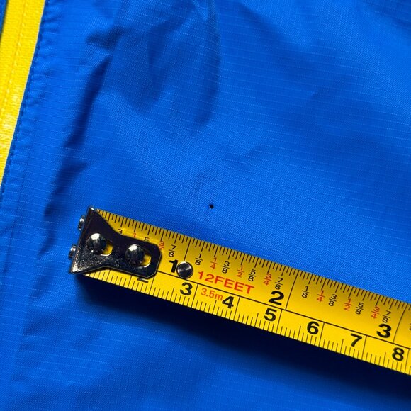 L.L. Bean Men's Trail Model Rain Jacket - Blue/Yellow - Picture 9 of 9